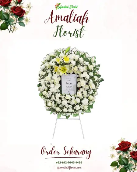 Krans Bunga Duka Sojokerto